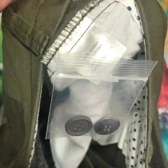 JCP brand plus size 16P olive‎ green shorts nwot - Picture 3 of 6